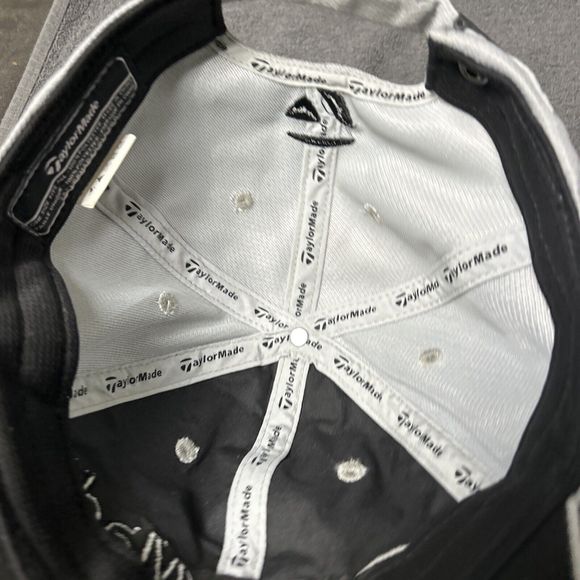 Taylormade Adjustable Golf Hat RBZ Lethal Gray Cap - Picture 7 of 8